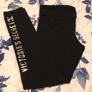 Victoria's Secret Black Yoga Leggings